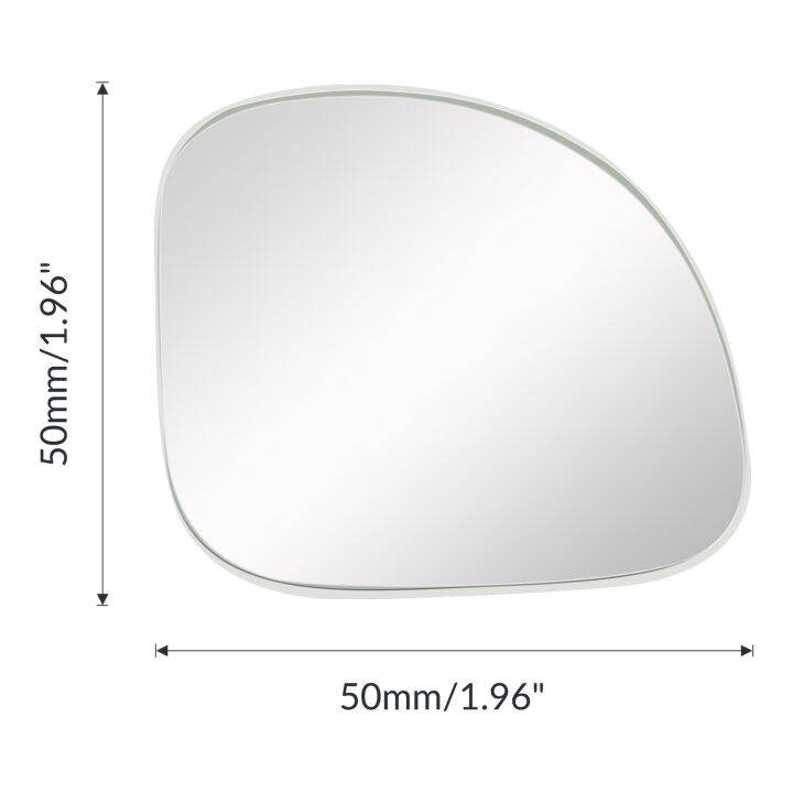2ชิ้นเเกรตาบูทาล่อลวงเซอร์มินไร้กรอบกระจกมองหลังเสริมระบบมอเตอร์ไซด์มุมกว้างใช้ได้ทั่วโลก