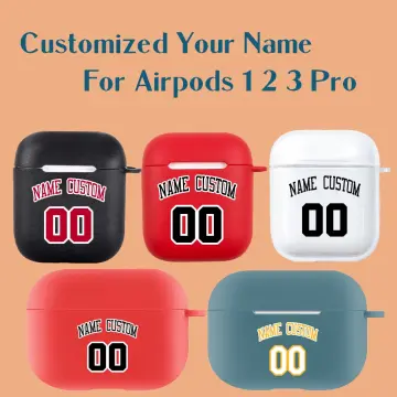 Customize for Airpods 2 Case Cute Name Initials Letter For Air Pod Silicone  Luxury Cover Funda Airpods Case Earphone Accessories - AliExpress