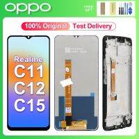 6.5”original Screen For Oppo Realme C11 C12 C15 RMX2185 RMX2189 LCD Display 10 Touch Screen Assembly Replacement RMX2180 Display