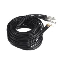 Waterproof DS18B20 Temperature Sensor, Digital Temperature Thermal Cable Temperature (-55℃- +125℃)