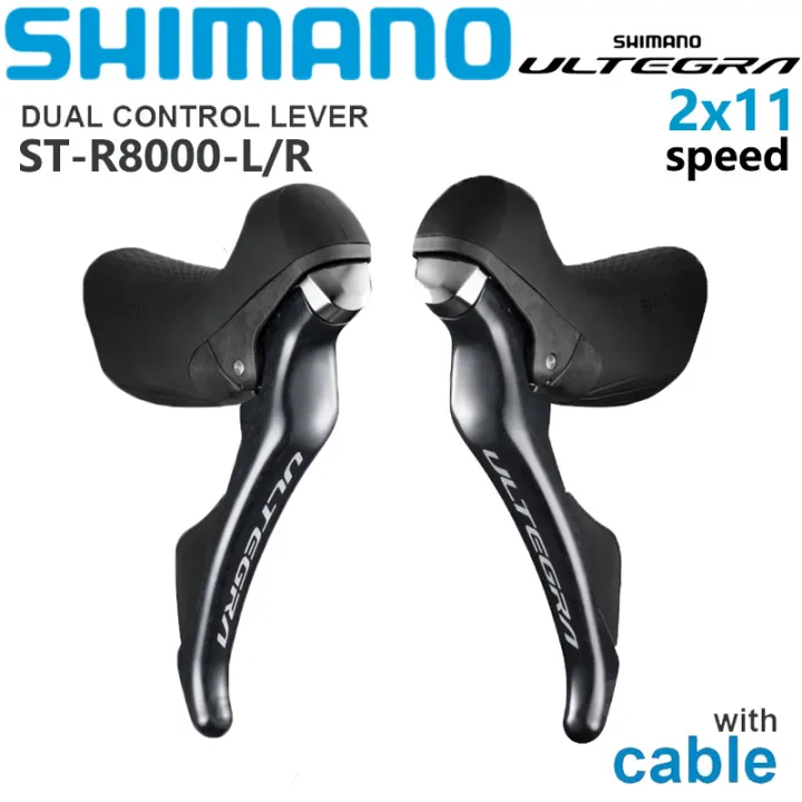 Shimano Ultegra ST R8000 Shifter 2x11 Speed ST-R8000 STI DUAL CONTROL LEVER  Shifter Lever Left 2 Speed Right 11 Speed For Road Bike | Lazada PH