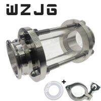 WZJG อุปกรณ์ไดออปเตอร์ชนิด Tri Clamp ขนาด2นิ้วสำหรับ Homebrew Dary สแตนเลสสินค้าใหม่ขนาด64มม.