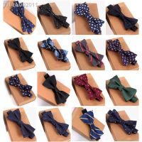 ⊕✔ designer bowtie high quality fashion 2019 man shirt accessories navy dot bow tie for wedding men wholesale Party Business Formal