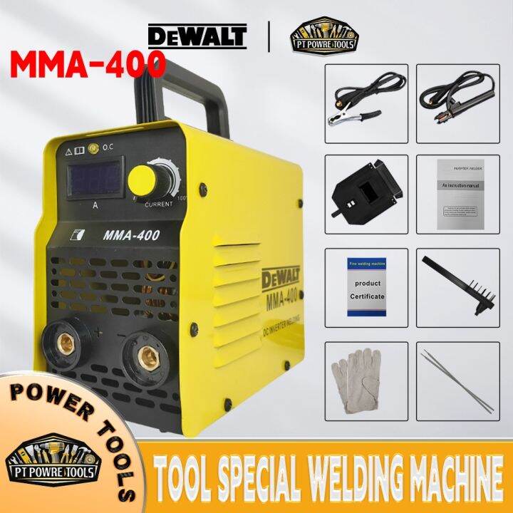 Dewalt Mini MMA400 Portable Igbt Inverter Welding Machine Lazada PH