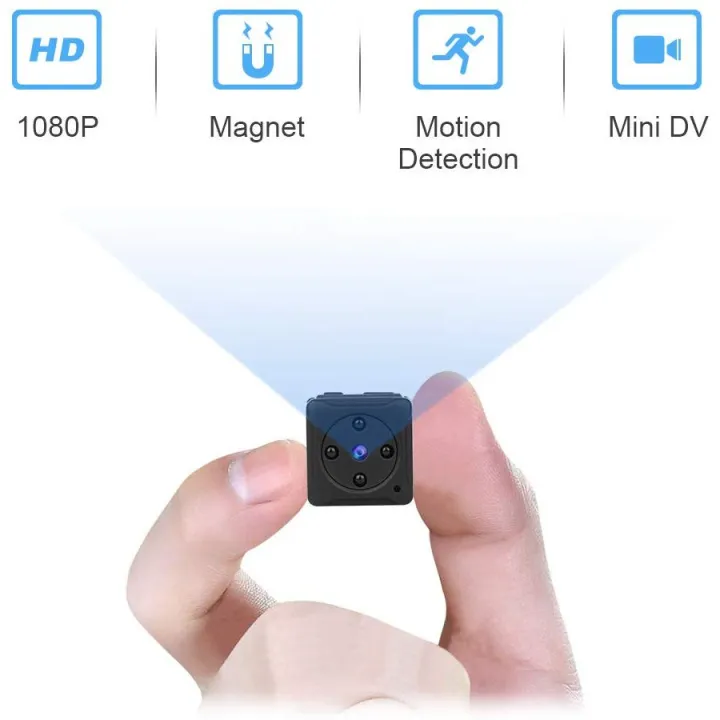 Mini Spy Camera Wireless Hidden, MHDYT Full HD 1080P Portable Small