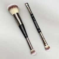 (Stream woman) Double-Ended COMPLEXION PERFECTION MAKEUP BRUSH 7 - Foundation Concealer Eyeshadow Contour Highlighting Beauty Cosmetics Tool