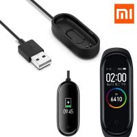 แท่นชาร์จ USB แบบพกพาสายไฟสำหรับ Xiaomi 4สายรัดข้อมือสายชาร์จอะแดปเตอร์ความปลอดภัยได้อย่างรวดเร็วอุปกรณ์นาฬิกาอัจฉริยะ