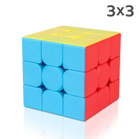 1แถม1 รูบิค Rubik 3x3 แม่เหล็ก แกนแม่เหล็ก สีไม่ลอก หมุนลื่น ของแท้ รูบิก ลูกบิด ขนาด 3X3 เกมรูบิคของเล่นฝึกสมอง เกมรูบิคแบบเร็ว Minemelody