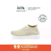 s06l5u POLO CLUB รองเท้าผ้าใบผู้หญิง รุ่น P1882 สีเบจ | รองเท้าสุขภาพผู้หญิง