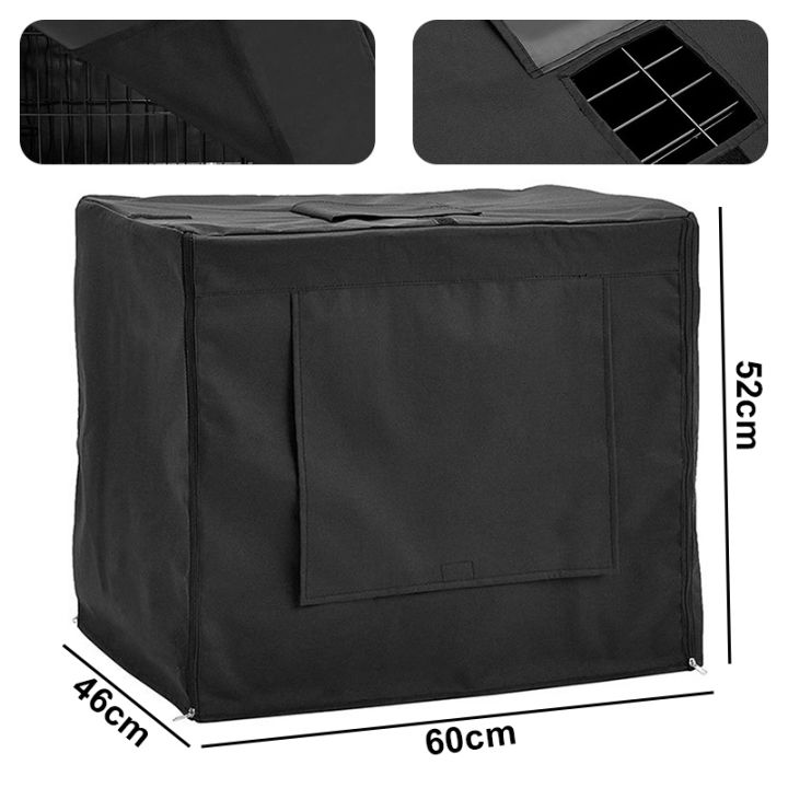dog-kennel-house-cover-waterproof-windproof-shading-420d-oxford-dog-cage-cover-outdoor-protective-cover-pet-crate-covers