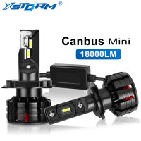 MINI CANbus H4 LED H7 LED H1 H3 H8 HB3 9005 HB4 9006ไฟตัดหมอก18000LM Turbo รถหลอดไฟยานยนต์