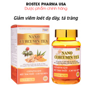 Viên tinh nghệ Nano Curcumin Tex Tam Thất Xạ Đen giảm viêm loét dạ dày