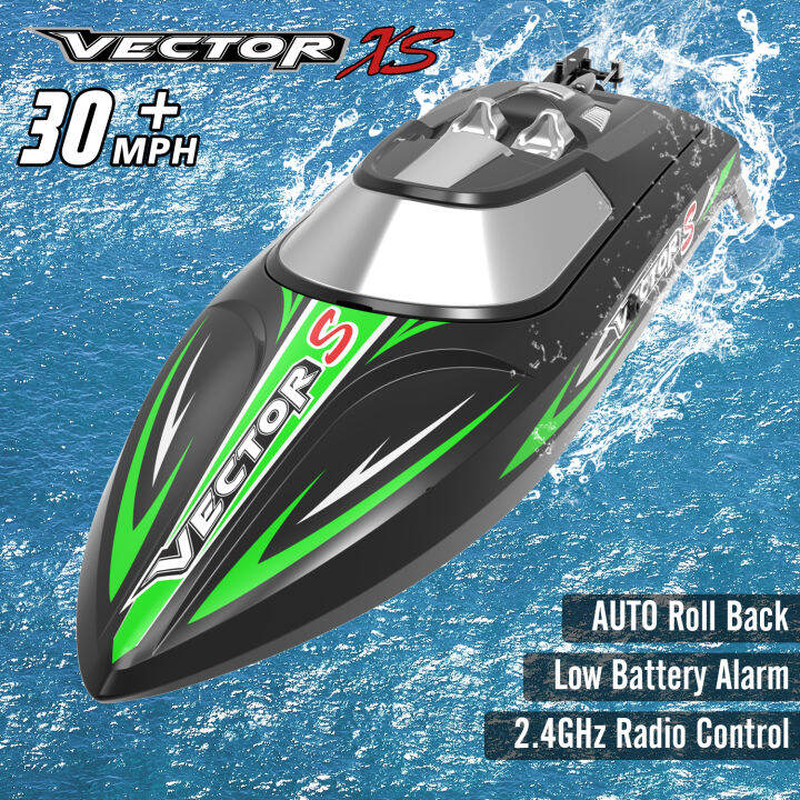 volantexrc-rc-เรือ2-4กิกะเฮิร์ตซ์48kmh-ความเร็วสูง-brushless-อัตโนมัติปรับตัวเองขวาม้วนกลับ-rc-เรือสำหรับทะเลสาบ-สระว่ายน้ำ797-4-rtr