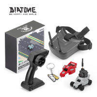 AHlmsm DIATONE 1:76 Q33 Karting FPV RTR รถพร้อมชุดแว่นตา Micro รีโมทคอนโทรล Car