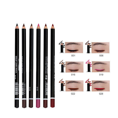 12 PcsSet Waterproof Eye Pencil Makeup Pen Eyeliner Eye Pencil Waterproof Beauty Pen Eyeliner Eye Liner Pen Cosmetics