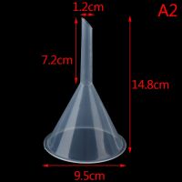 【CW】 90MM Mouth Dia Laboratory Filter Funnel Plastic Funnels Perfume Filling Bottle Packing