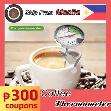 1 Set Stainless Steel Thermometer Kitchen Probe Food Tea Water Meat Milk  Coffee Foam BBQ Temperature Tester 