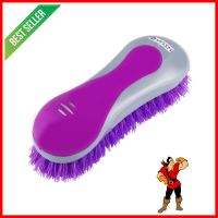 แปรงไนลอนขัดพื้น/ผนัง BE WISH CURVE สีม่วงFLOOR/WALL CLEANING BRUSH WITH NYLON BRISTLES BE WISH CURVE PURPLE **คุณภาพดี**