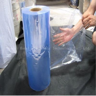 tubular PVC plastic film shrink heat shrinkable packaging 3 to 140 cm wide spot