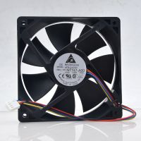 For Delta 12CM 12V 0.60A AFB1212VH 12025 Chassis Fan