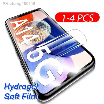 Hydrogel Film For Samsung Galaxy A14 A54 A04 A04s A13 A33 A53 A73 A52 A52s S23 Plus S22 Ultra Z Flip3 Flip4 5G Screen Protector