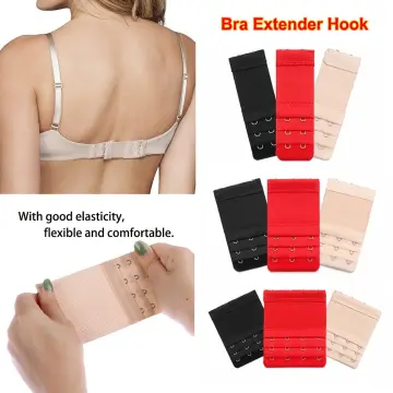 2 Hooks Ladies Bra Underwear Extender Extension Strap Bra Hook