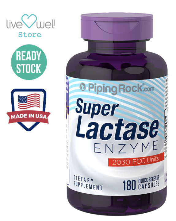 Ready Stocks] Super Dairy DigestLactase Enzyme Lactase Enzyme 2030 FCC