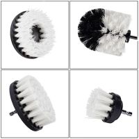 ：{“： 2/3.5/4/5 Electric Scruer Brush Drill PP Round All Purpose Cleaner Car Detailing Brush Tool Plastic Carpet Glass Brush Kit