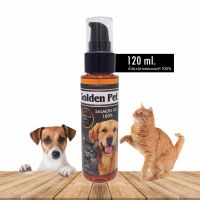 Golden Pet น้ำมันปลาแซลมอน 100% Salmon Oil (120ml)