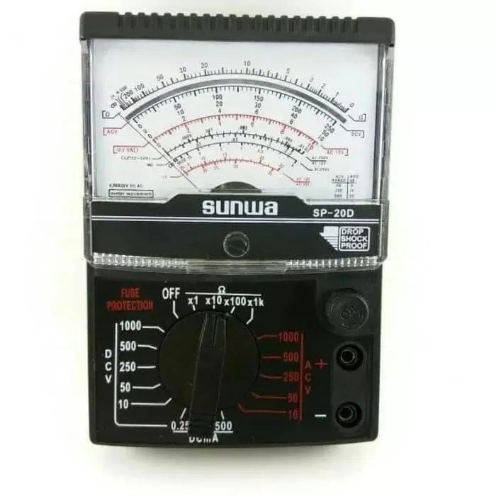 MultiMeter Analog Mini MultiTester Analog Mini Sunwa SP20D lim