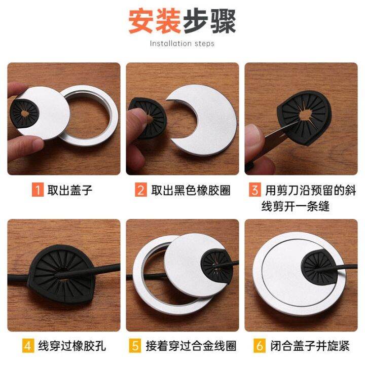 desktop-tv-cabinet-desk-threading-hole-plate-over-the-line-set-plastic-box-decorative