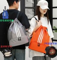 ✽ Basketball bag training backpack badminton bag mens backpack womens large-capacity football bag simple outdoor waterproof schoolbag