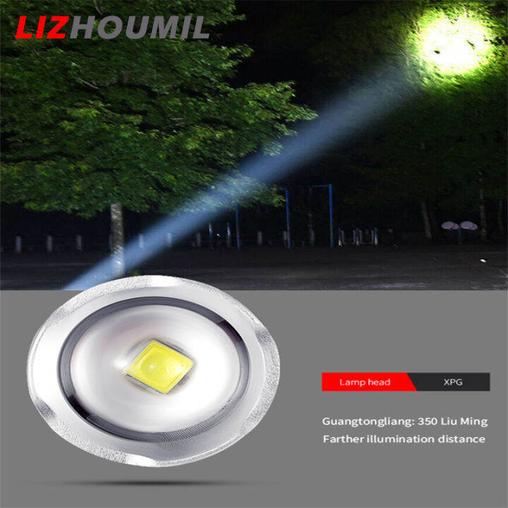 lizhoumil-ไฟฉายแสงกลางแจ้งกันน้ำแบบชาร์จ-usb-เดินป่าตั้งแคมป์โคมไฟ-cob-ไฟฉายฉุกเฉินข้าง