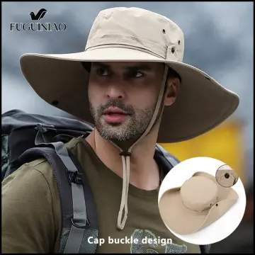 Breathable Sun Protection Hiking & Fishing Hat For Men & Women Camping,  Mountaineering, Cowboy Hat Style, Quick Drying