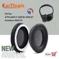 EarTlogis Replacement EarPads for ATH-ANC7 ANC9 ANC27 for Ausdom ANC10 Headset Parts Earmuff Cover Cushion Cups Pillow