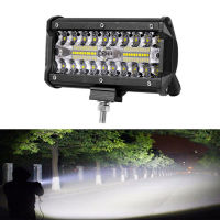 7inch 120W Car LED Work Light Bar Spotlight Floodlight Combination for Off-road SUV Truck Waterproof Car Light Spotlight