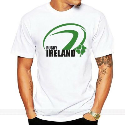 men Cool t [hot]Irish Unisex Casual Clover Lucky Rugby New Fan Clothing Team shirt Top pride Union  Ireland T Shirt Supporters