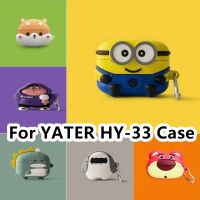 READY STOCK! For YATER HY-33 Case Super Cool Cartoon for YATER HY-33 Casing Soft Earphone Case Cover
