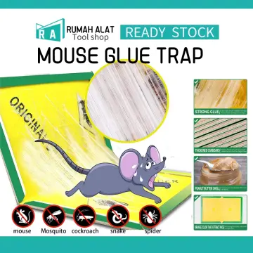 Green Killer Mouse & Rat Sticky Glue Trap Board Pest Control Rats Catcher  Papan Pelekat Tikus