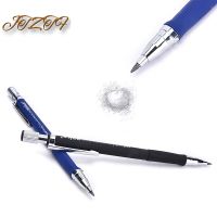 【ปากกาของ Lele 】ปากกาอัตโนมัติดินสอกดพลาสติกโลหะสีดำ2มม. สำหรับเติมไส้ดินสอร่างแบบกลไกอัตโนมัติของเครื่องเขียนสำหรับเด็ก