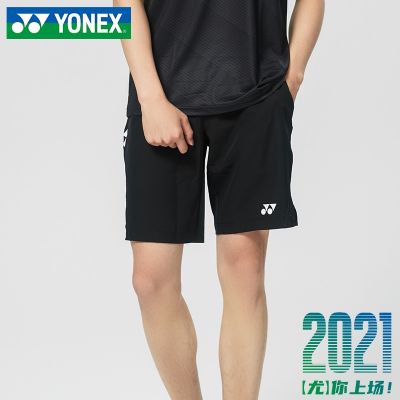 ชุดกีฬาแบดมินตัน YONEX Yonex แท้สำหรับผู้ชายและผู้หญิงกางเกงกีฬาขาสั้นกางเกงแบดมินตัน