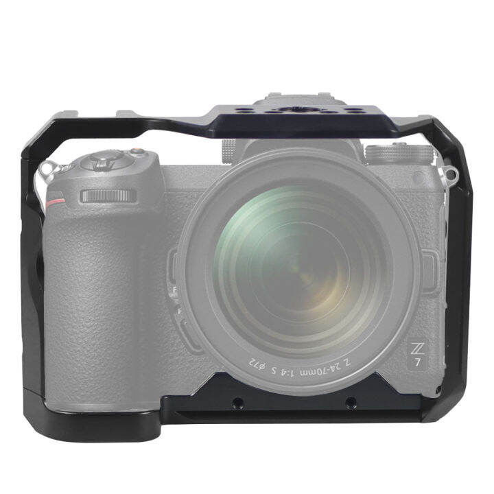 กรงกล้องสำหรับ-nikon-z6-z6ii-z7ii-พร้อมฐานยึดรองเท้าเย็น-arca-swiss-mounting-plate