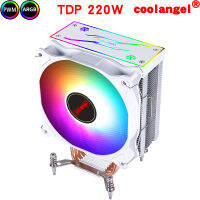 ขันสกรูยึด CPU Cooler 6 Heat Pipes 120mm ARGB+PWM Intel 1155 1200 1700 1356 1366 X79 X99 2011Motherboard PC CPU Cooling Fan-Laocher