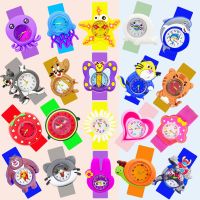 Baby Toy Watch 3D Cartoon Kids Slap Watches Children Study Time Watch Clock Electronic Watches for Girls Boys Gifts Child Watch