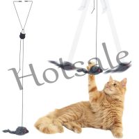 【hot sale】 ✖❏ B32 Cat Toy Retractable Hanging Door Type Funny Stick Cat Scratching Rope Mouse Cat Toy Funny Cat Stick Pet Suppliess