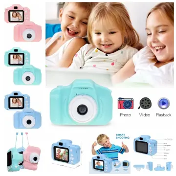 Máquina Fotográfica Infantil Mini Sd Vídeo Smart Shooting + Cartão