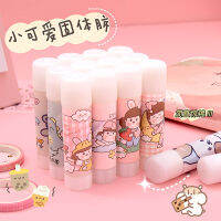 Kawaii 9g ความหนืดสูง Strong กาว Stick Super กาวแบบพกพา DIY เครื่องมือตกแต่งสำหรับ Office เครื่องเขียนโรงเรียนน่ารัก-qeangshe