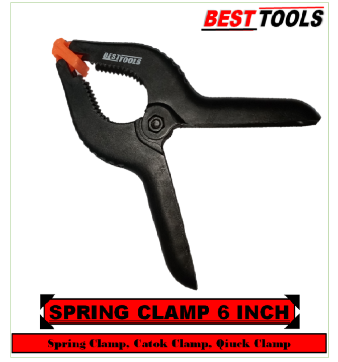 Catok Klem Pegas Spring Clamp 6 Inch Quick Clamping Jepit Kayu For Woodworking Craft Lazada