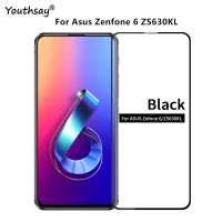 ✈ 1PCS For Asus Zenfone 6 Glass Full Glue Coverage Screen Protector Film For Asus Zenfone 6 ZS630KL Glass for Asus Zenfone 6 Film