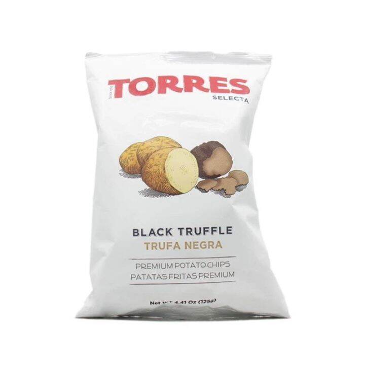 TORRES SELECTA BLACK TRUFFLE POTATO CHIPS 125g Lazada PH